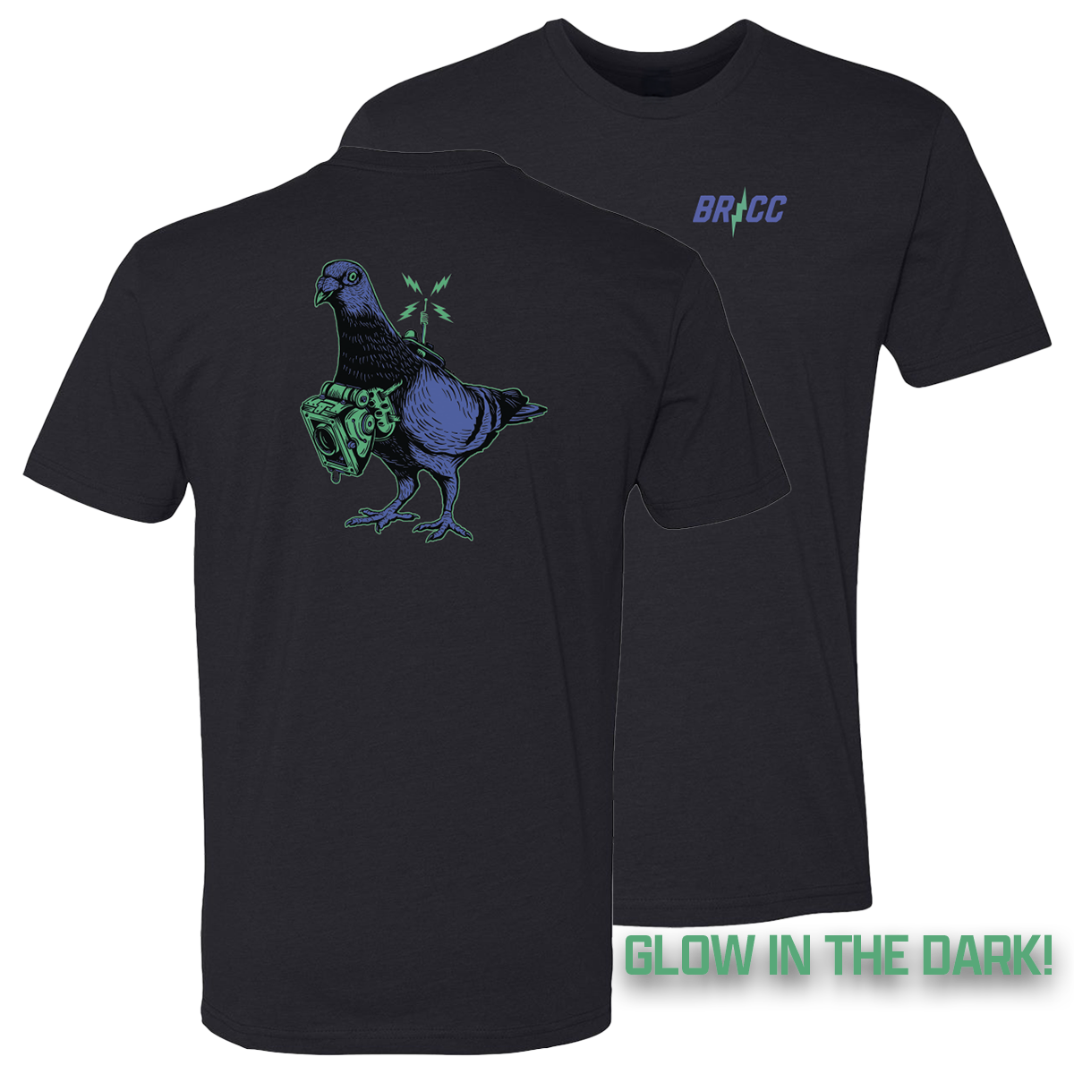 Spy Pigeon T-Shirt: Bolt Series