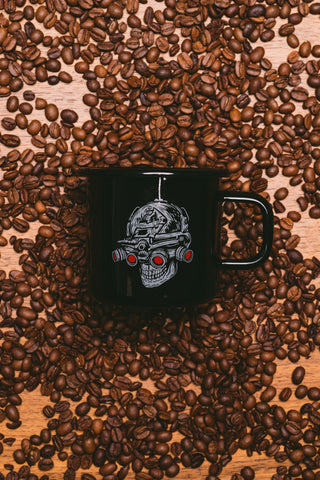 Black Magic Enamel Mug